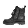 YZY Wholesale women Black PU ankle Work boots