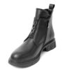 YZY Wholesale women Black PU work Ankle casual boots