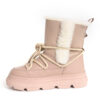 women snow boots with PU and Synthetic fur