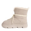 YZY wholesale best women snow boots with fur and genuine leather