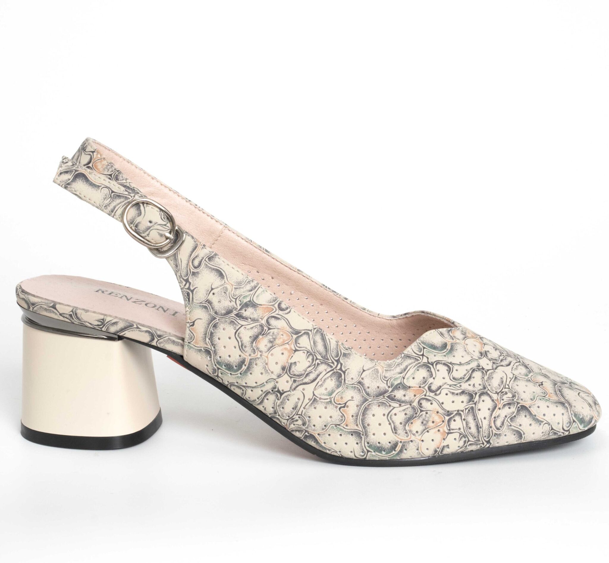 YZY wholesale OEM Women Beige Microfiber leather High heel Pumps