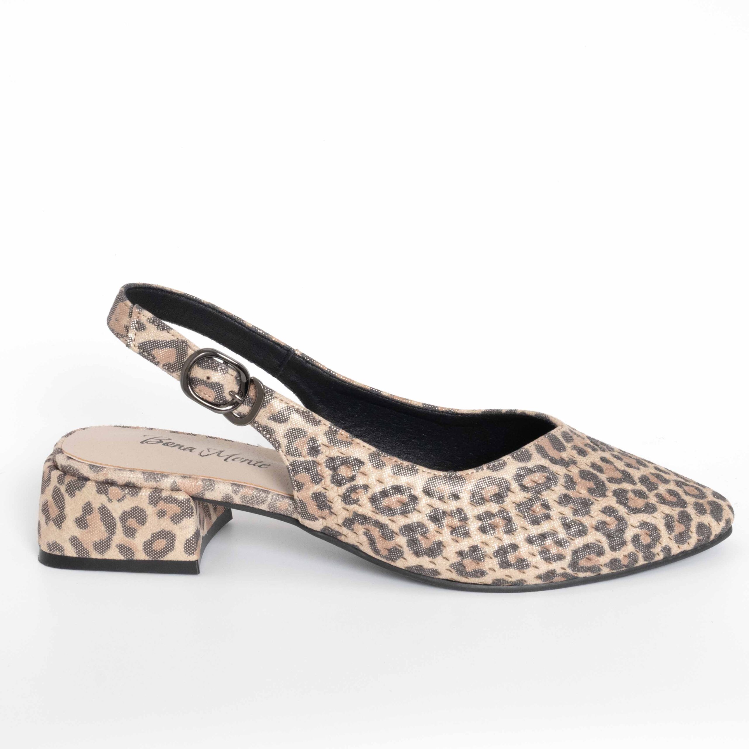 YZY wholesale women pumps with leopard microfiber leather