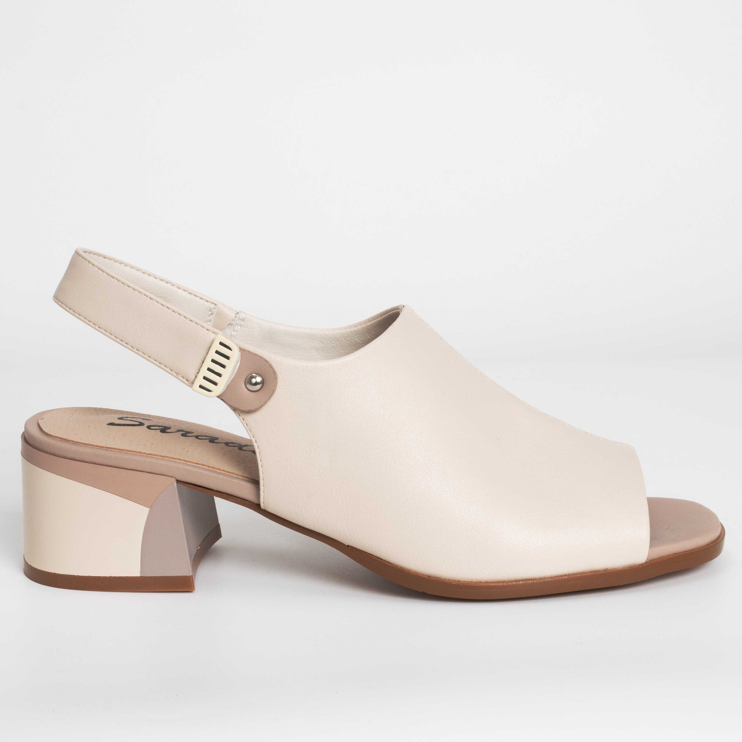 YZY wholesale OEM Women Beige microfiber leather sandals