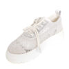 YZY Wholesale women beige sports and casual shoes with Knit