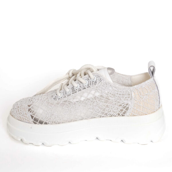 YZY Wholesale women beige sports and casual shoes with Knit