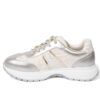 YZY Wholesale women Silver sports and casual shoes with patent leather