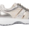 YZY Wholesale women Silver sports and casual shoes with patent leather