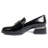 Wholesale black patent leather dress and flat shoes for women