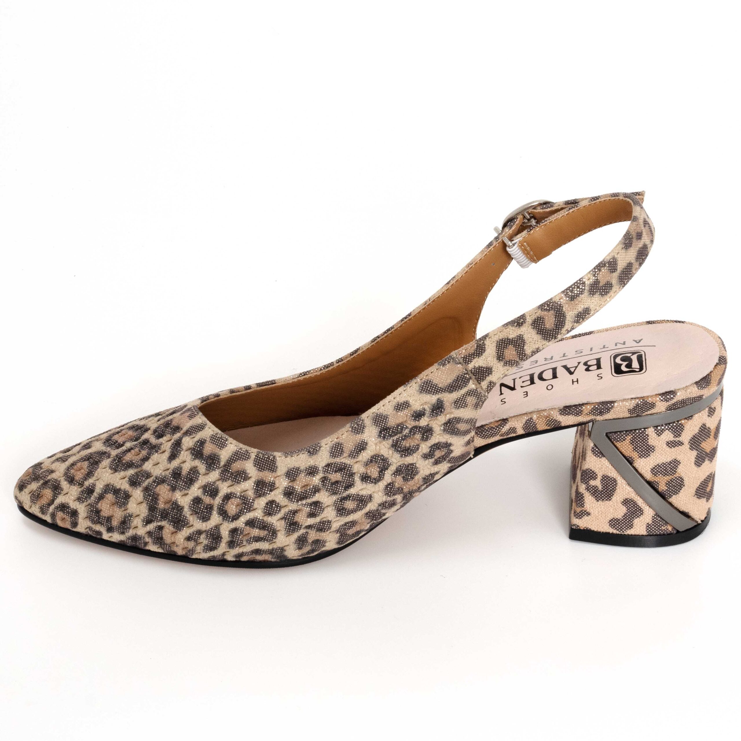 YZY wholesale OEM Women Leopard microfiber leather High heel Pumps