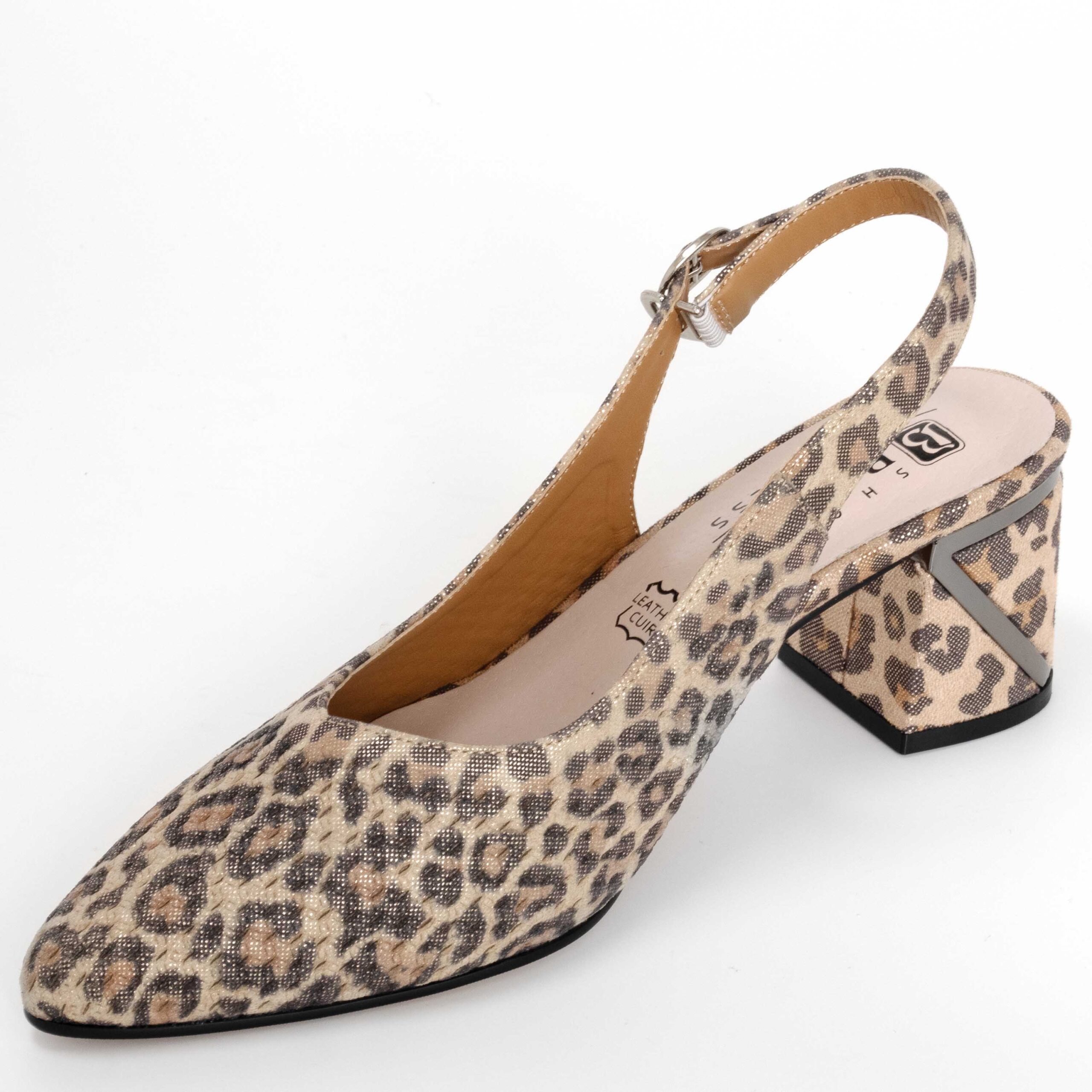 YZY wholesale OEM Women Leopard microfiber leather High heel Pumps