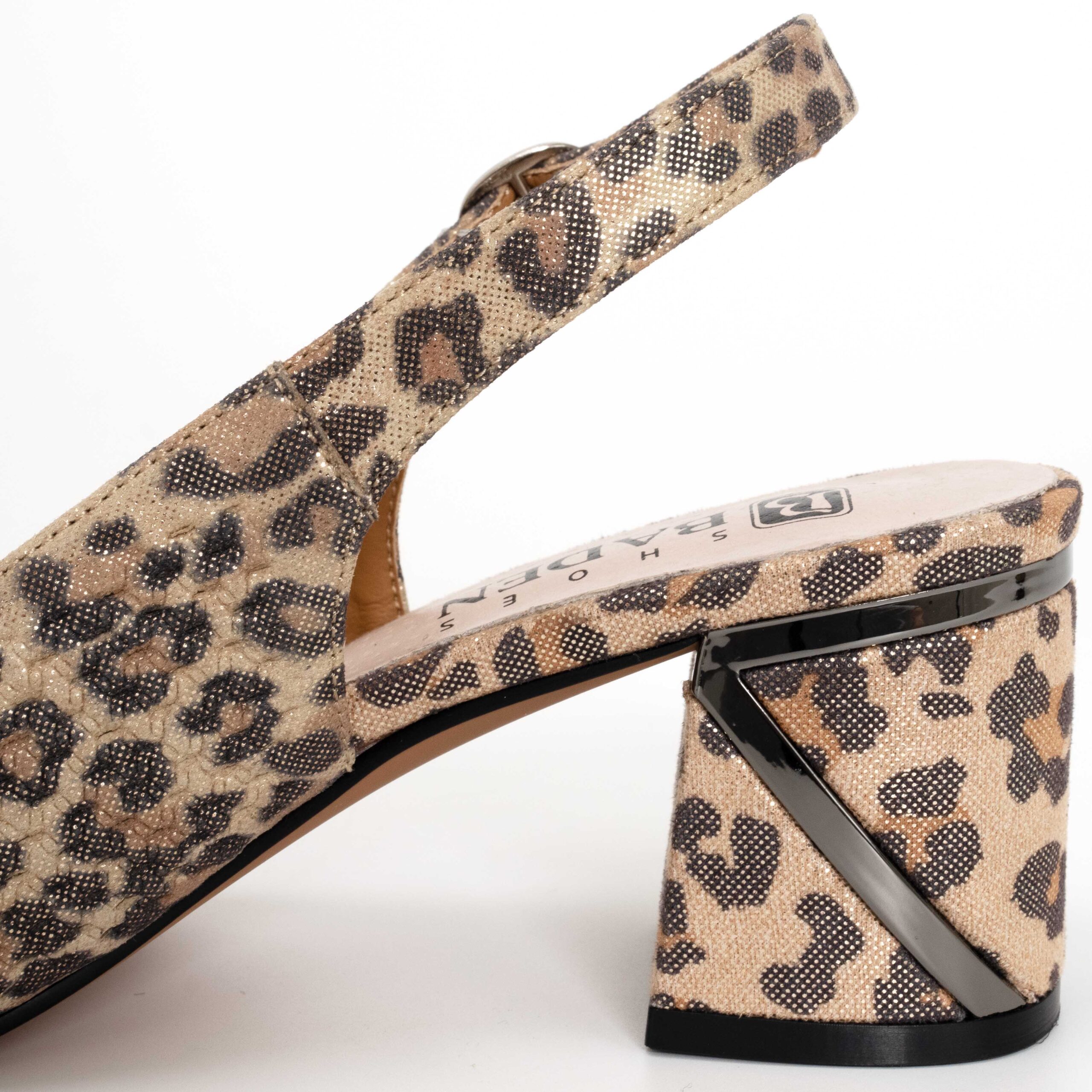 YZY wholesale OEM Women Leopard microfiber leather High heel Pumps