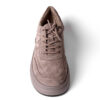 YZY Wholesale women taupe casual and sports shoes with genuine leather