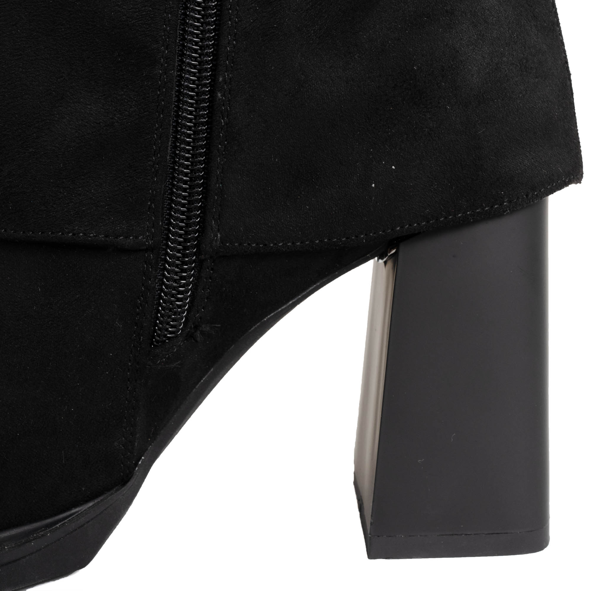 YZY Wholesale Knee high boots for women with microfiber and NEW PU