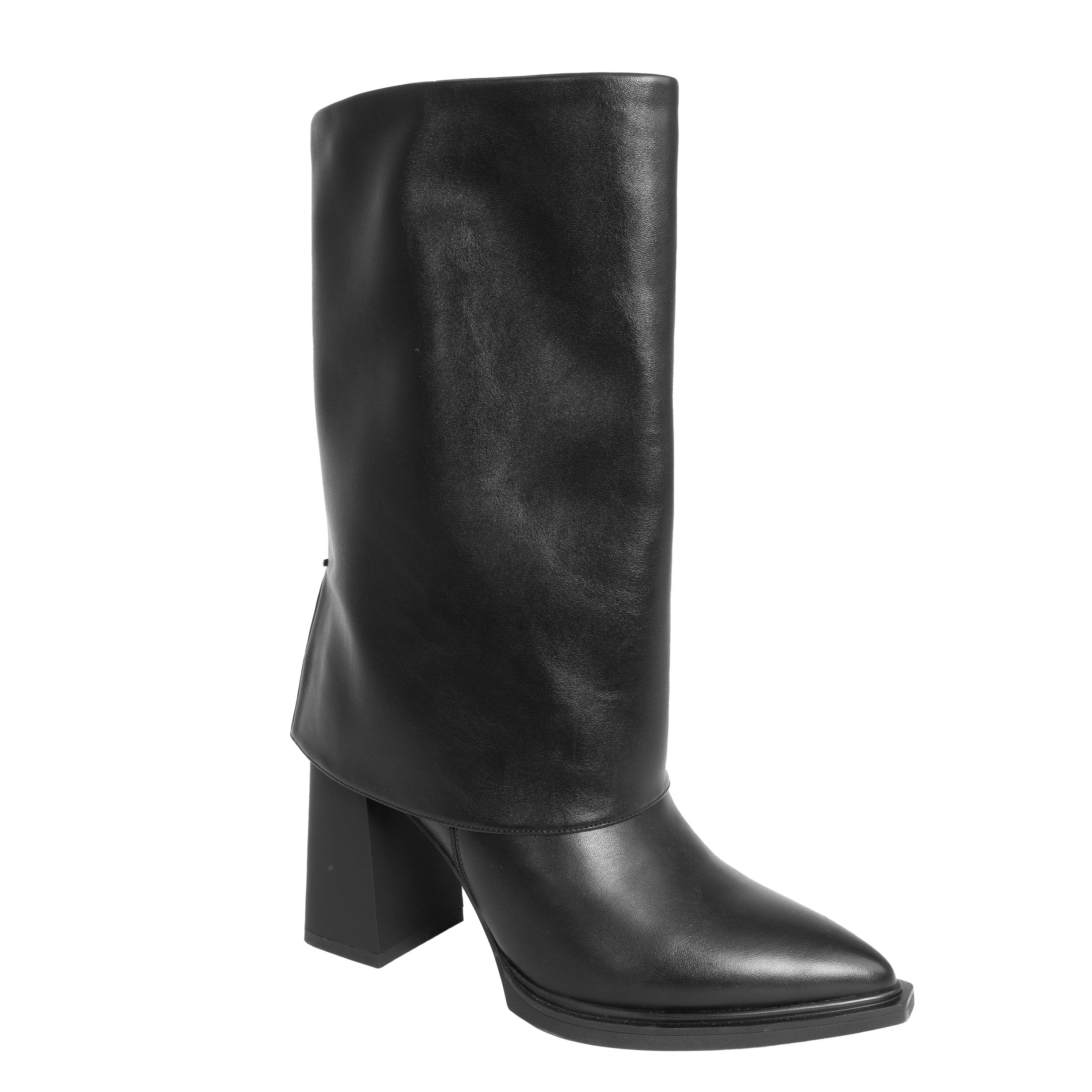 Knee high boots for women with new style PU leather