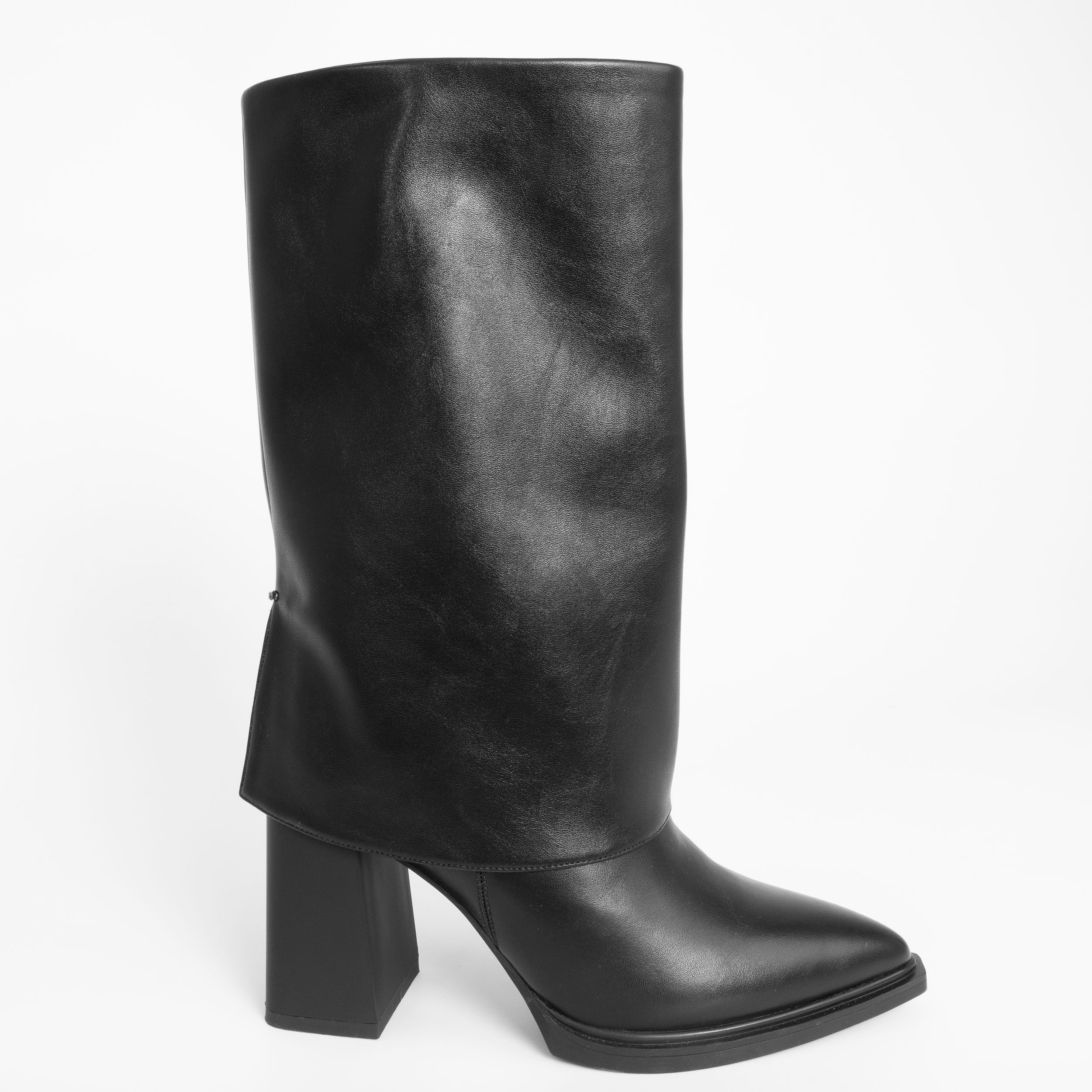 YZY Wholesale Knee high boots for women with microfiber and NEW PU