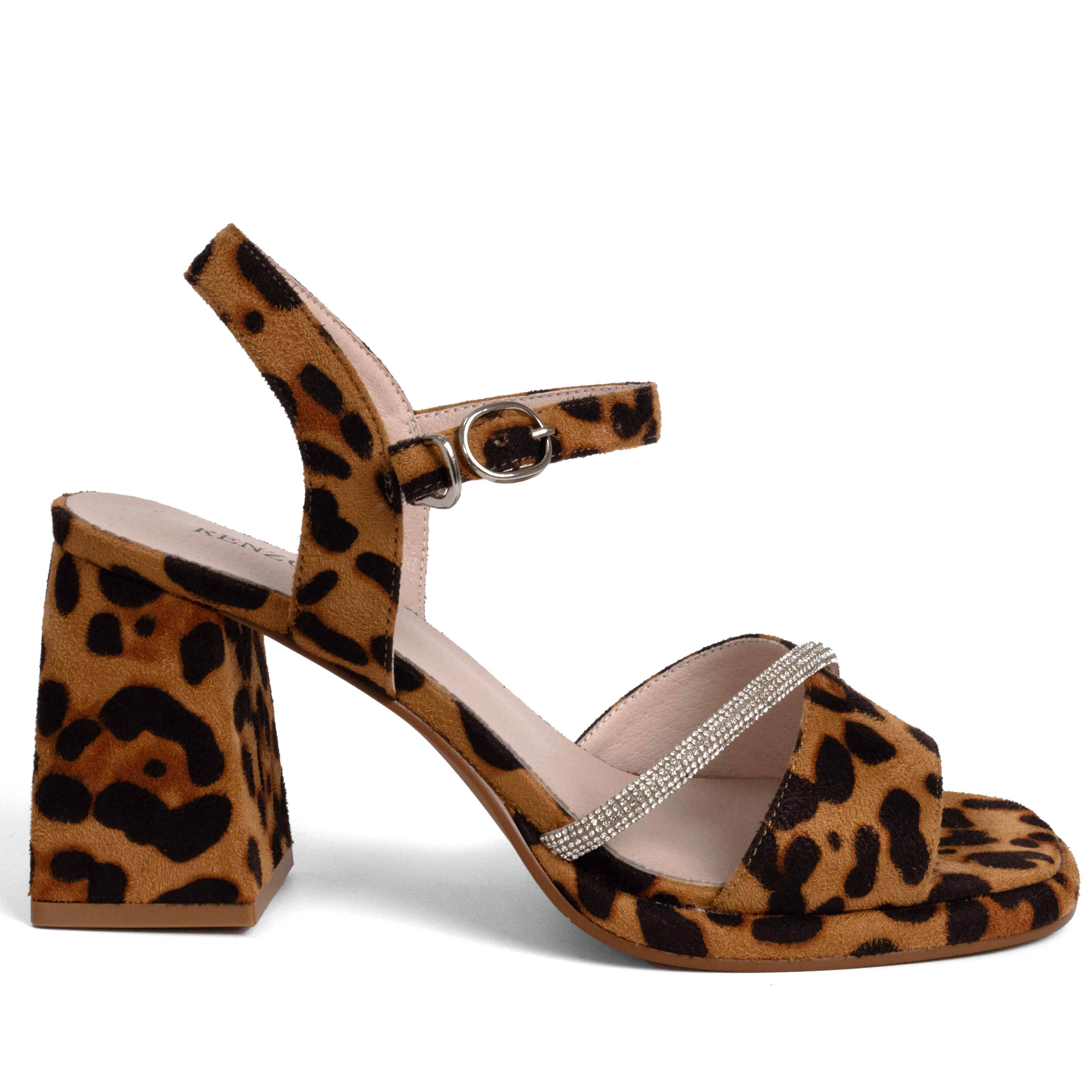 YZY Wholesale Women Leopard high heel pumps with microfiber