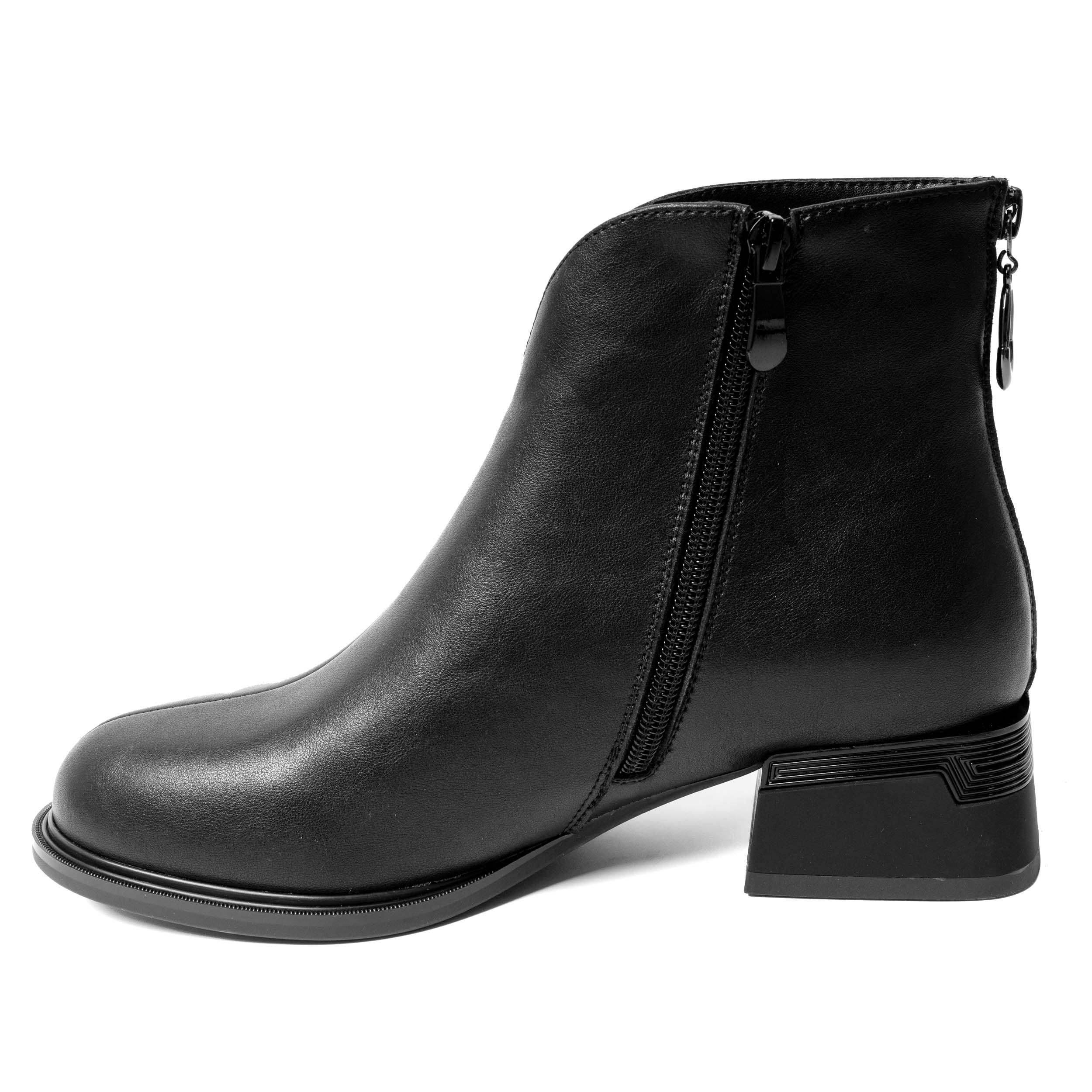 YZY Wholesale Women’s Black PU Heeled Boots