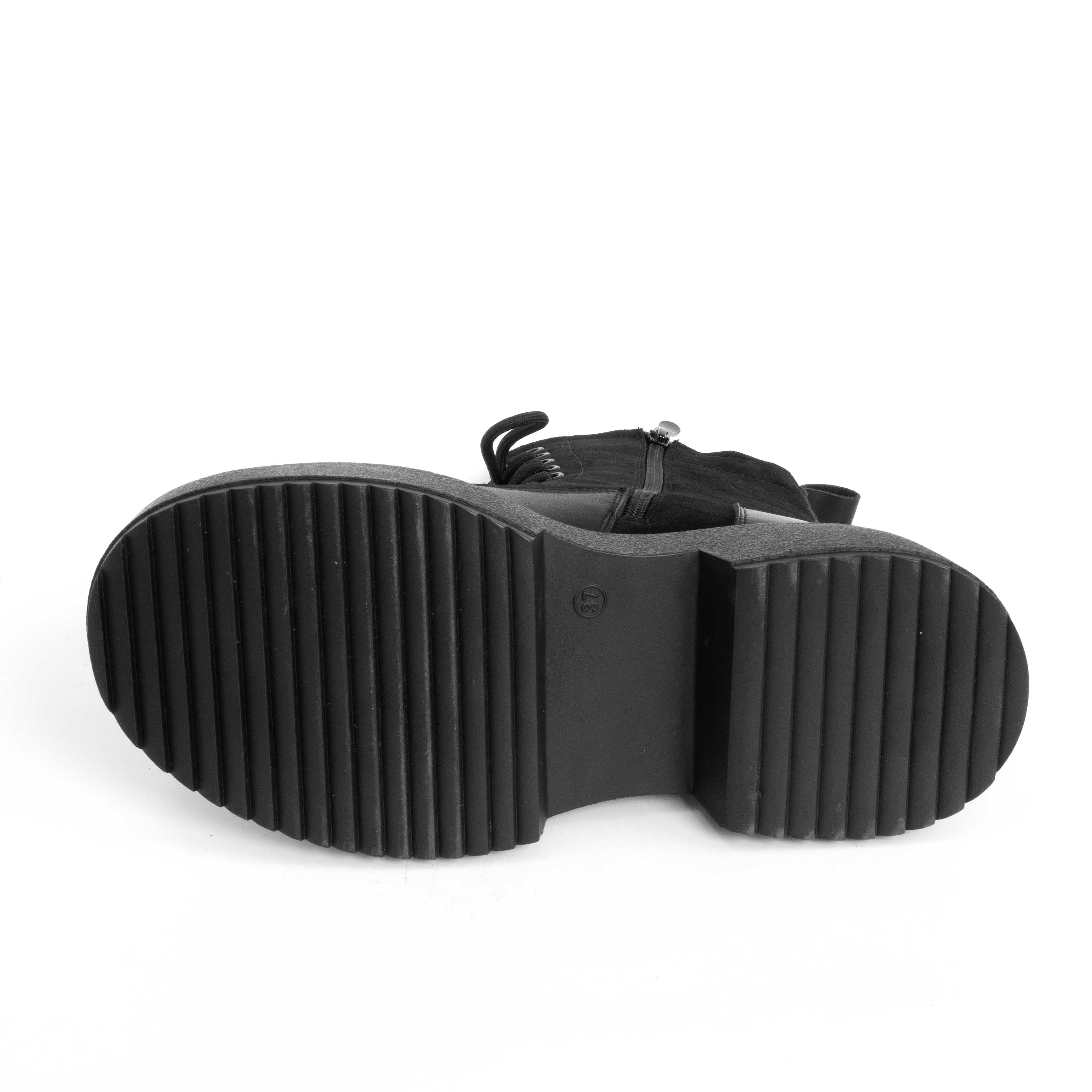 CLASSIC Ankle boots for women with Microfiber leather and Genuine leather