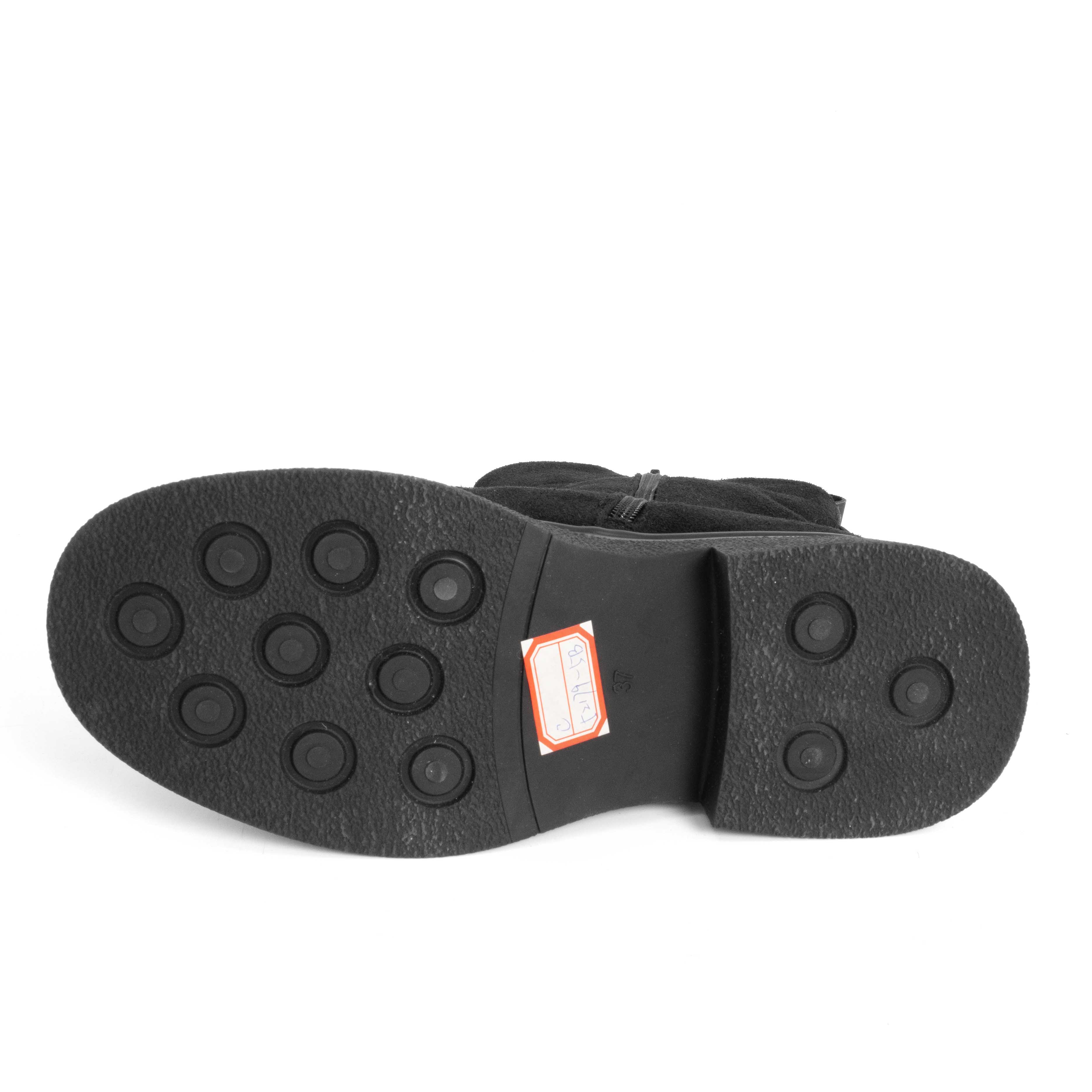 Step into elegance with Genuine leather and Silk Women Work boots. Perfect for any occasion, these stylish shoes combine comfort effortlessly