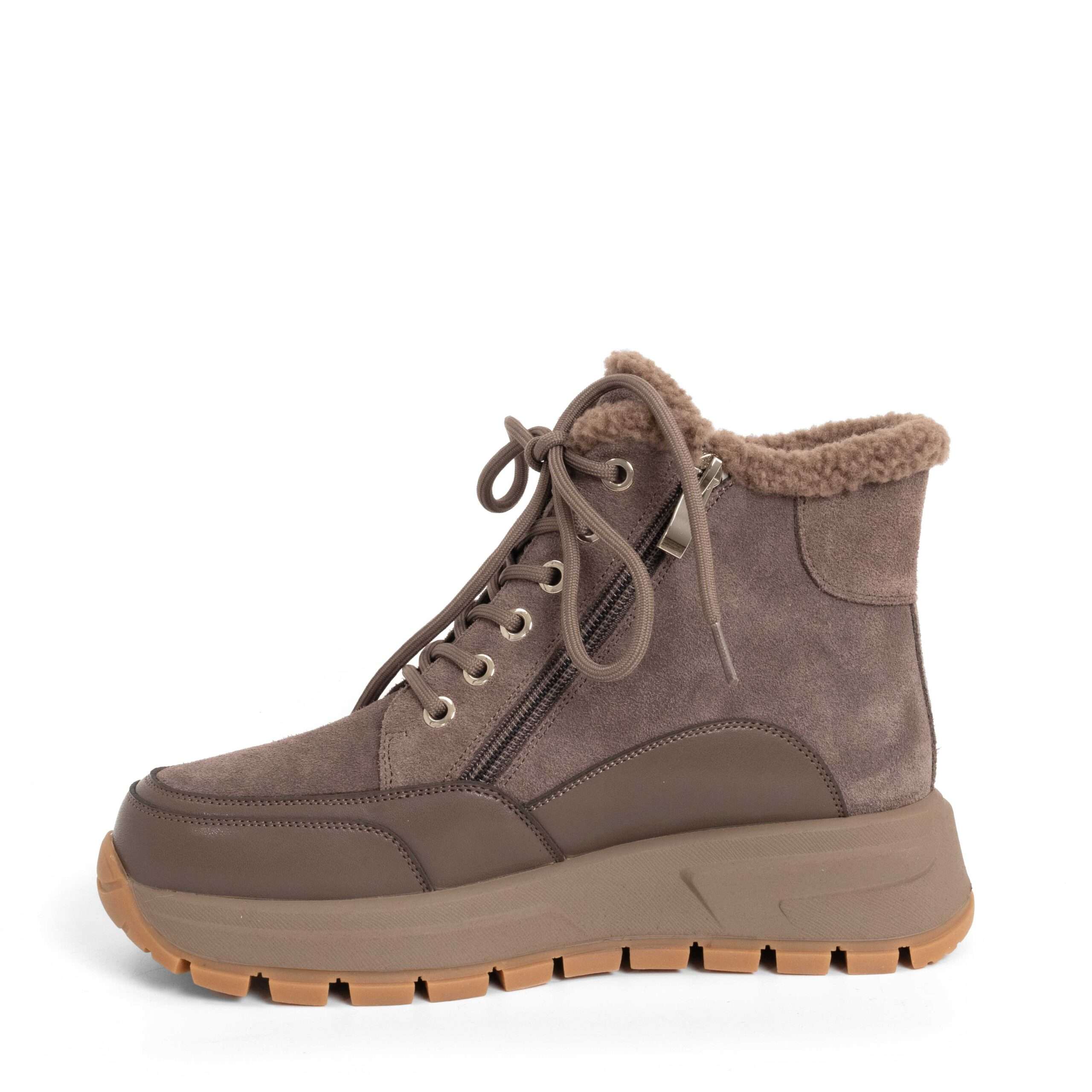 NEW RELEASE Women Casual style Work boots with Microfiber leather and Genuine leather