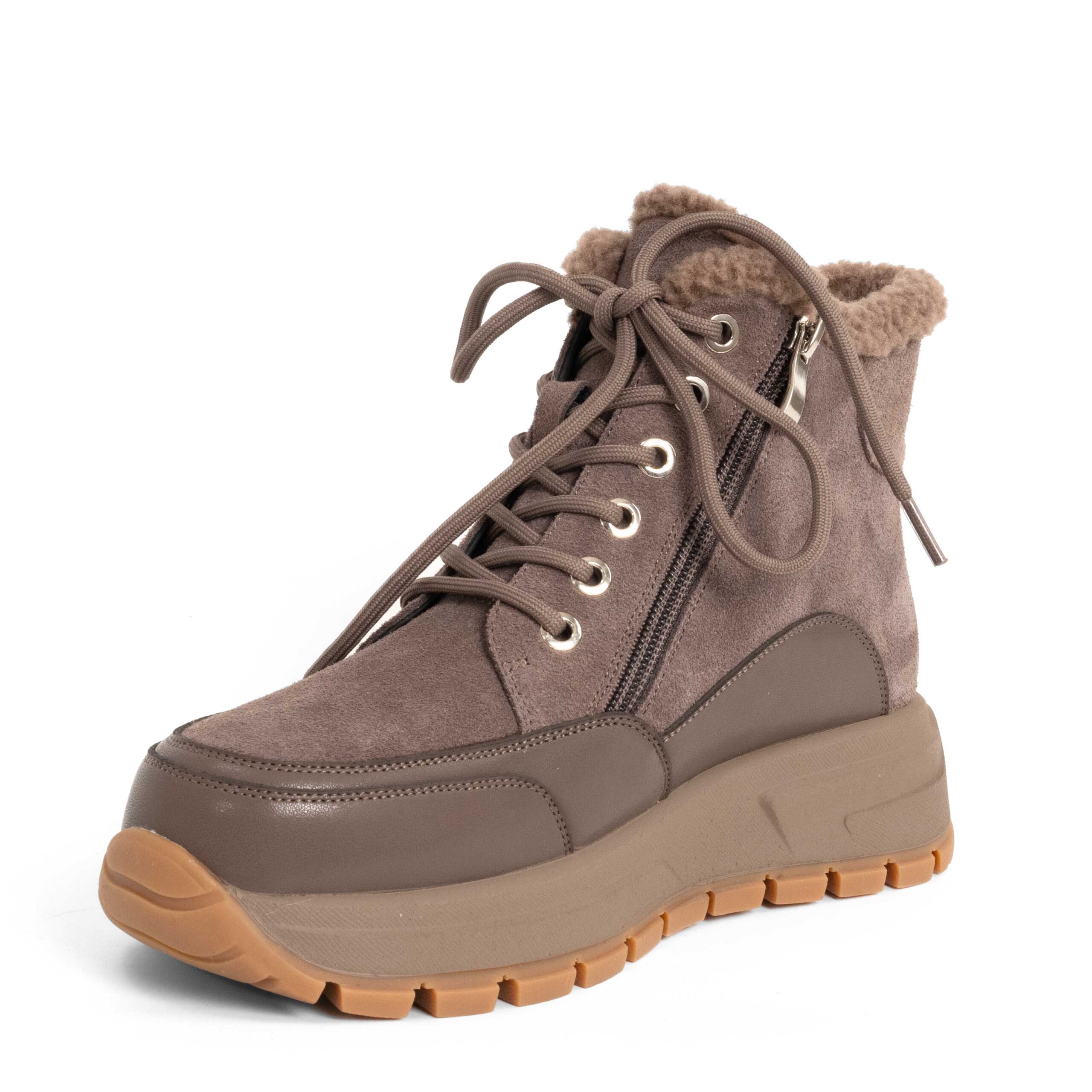 NEW RELEASE Women Casual style Work boots with Microfiber leather and Genuine leather