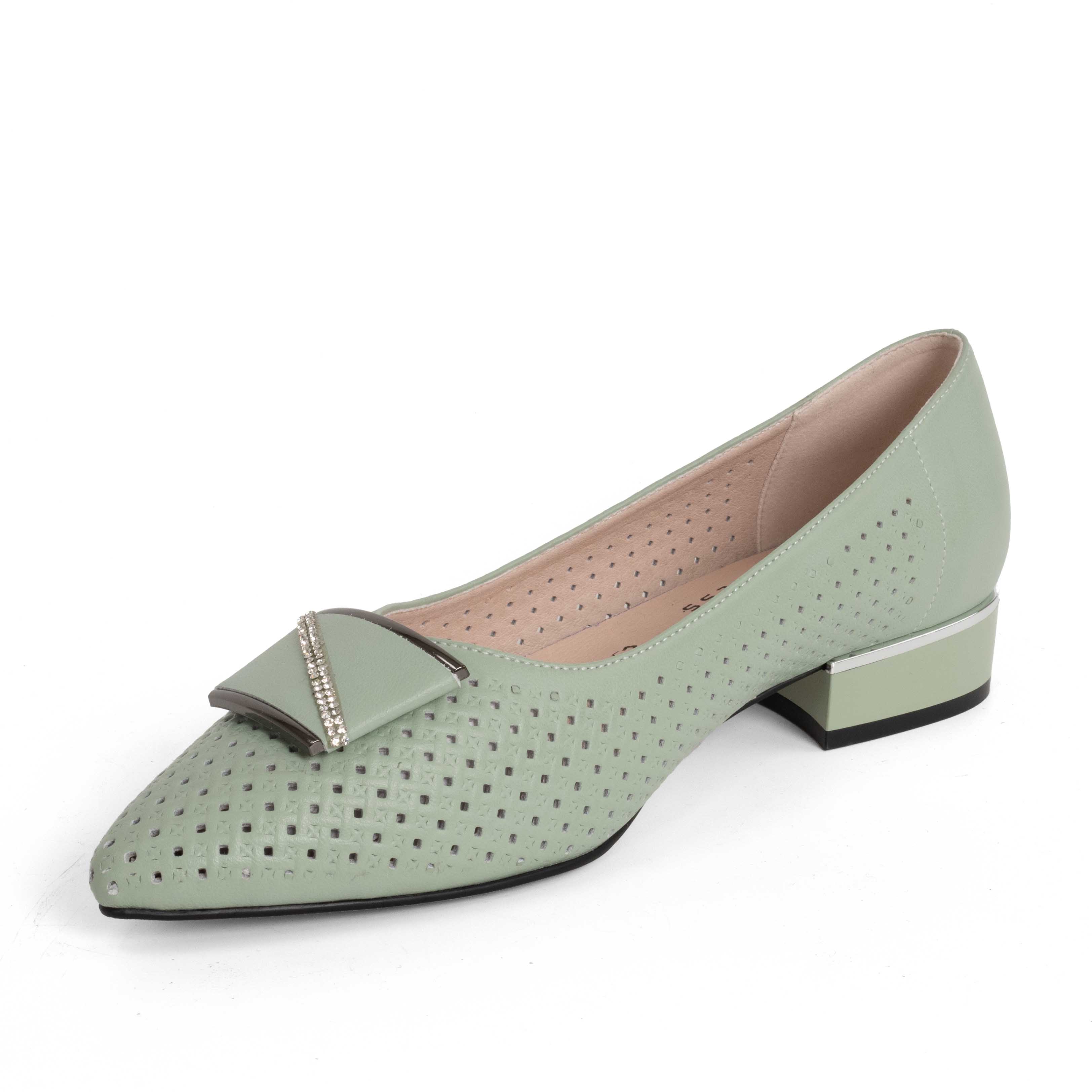 Classic Women high heel pumps with Microfiber leather