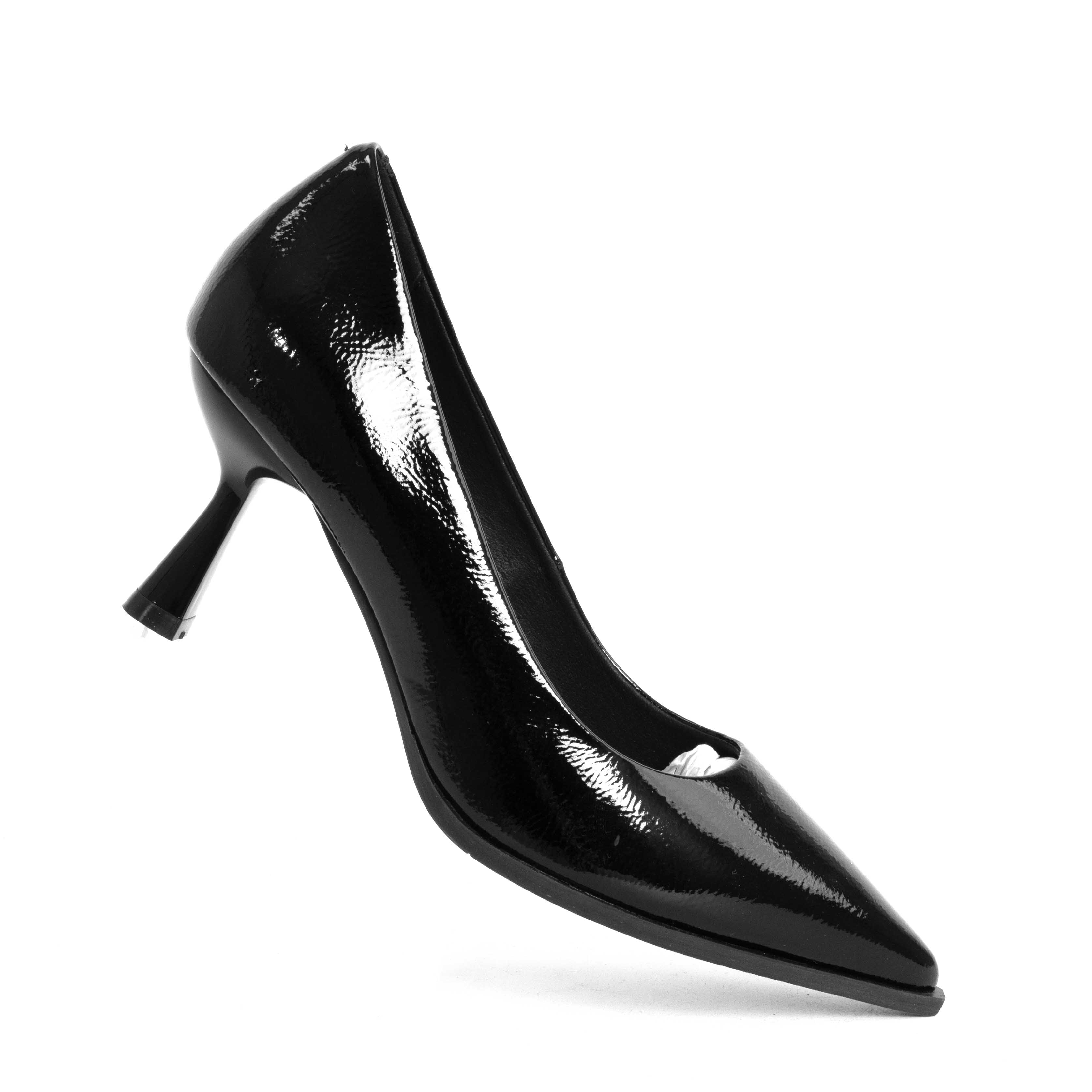 NEW Women high heel pumps with Black Patent leather