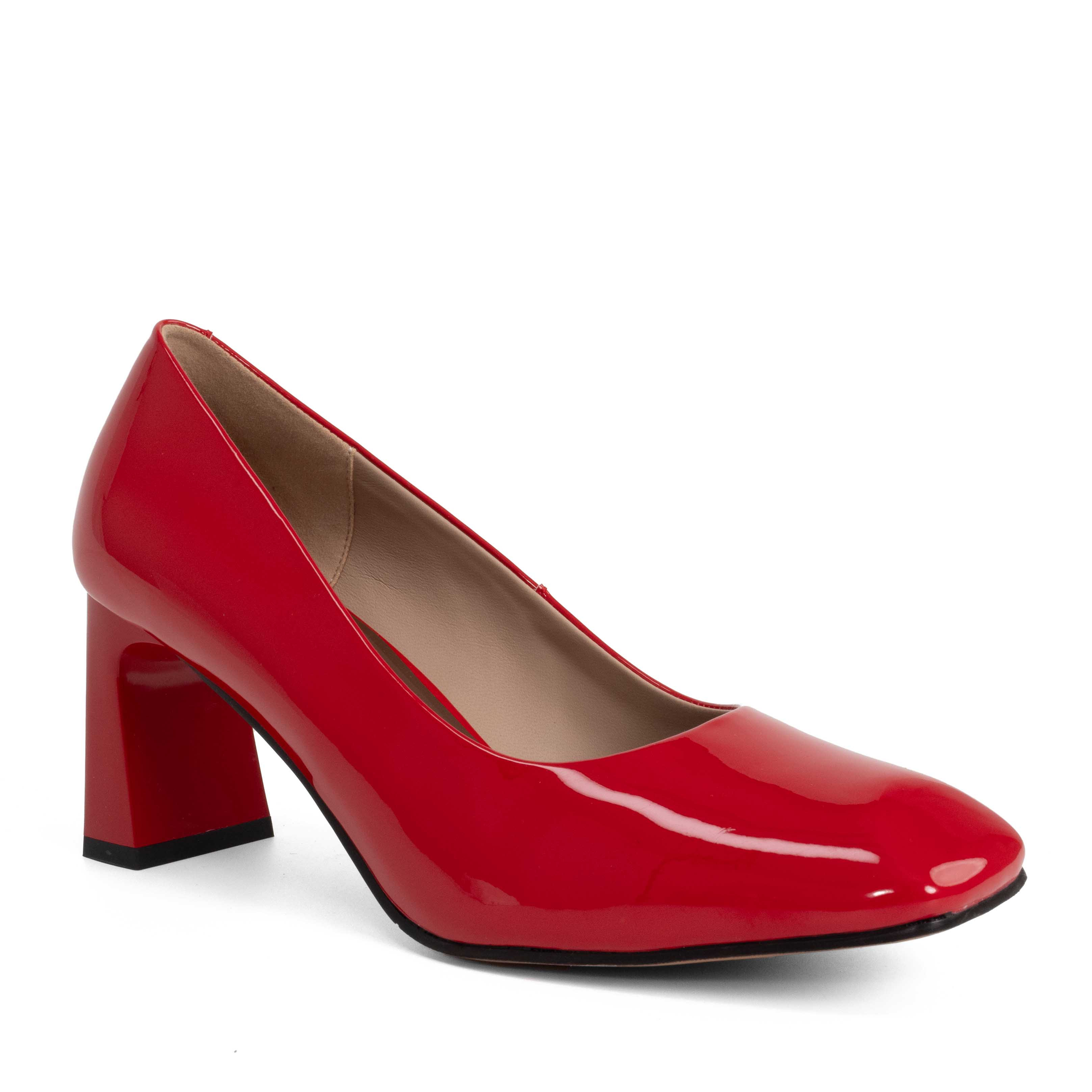 NEW Women high heel pumps with Red patent leather