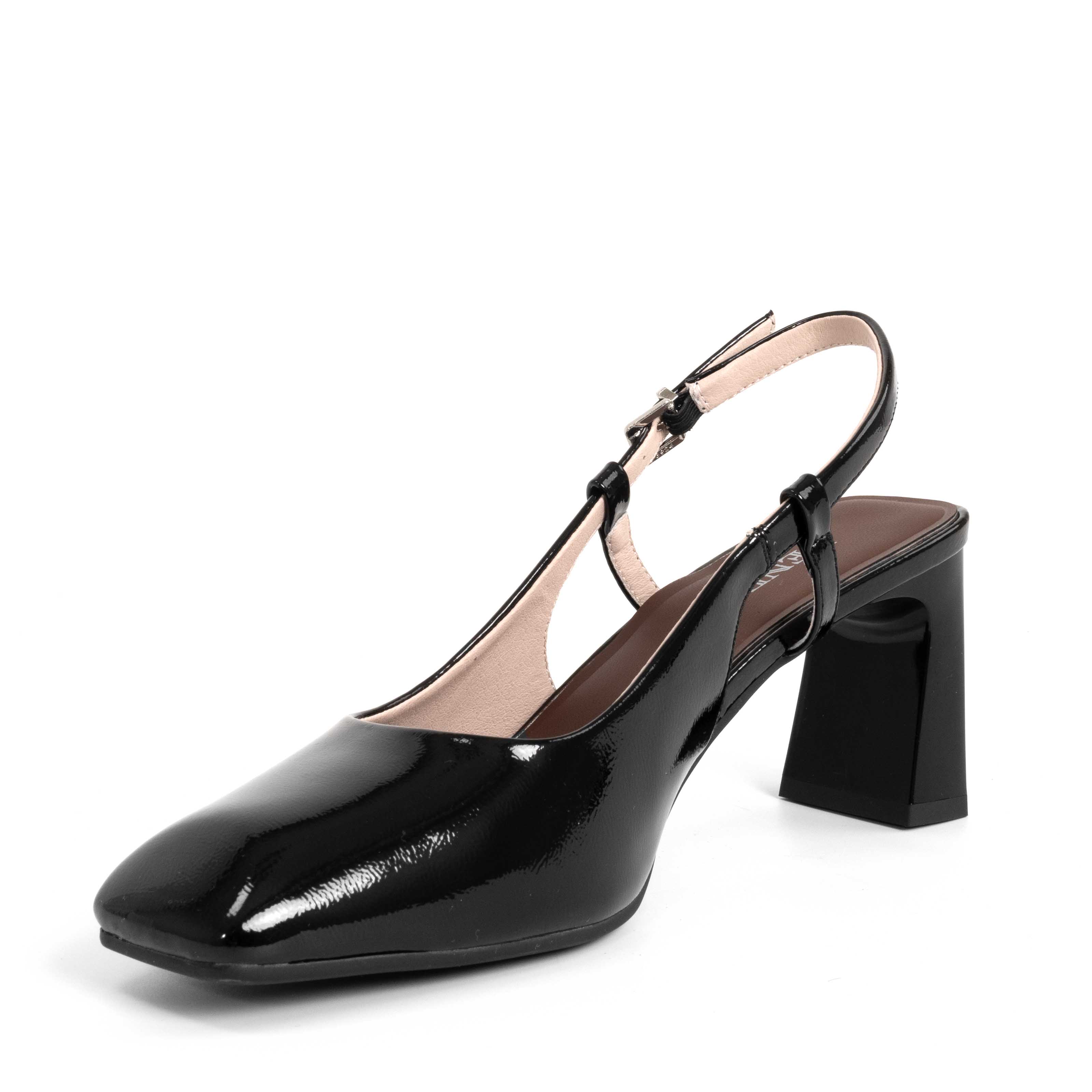 NEW Women high heel pumps with Black patent leather