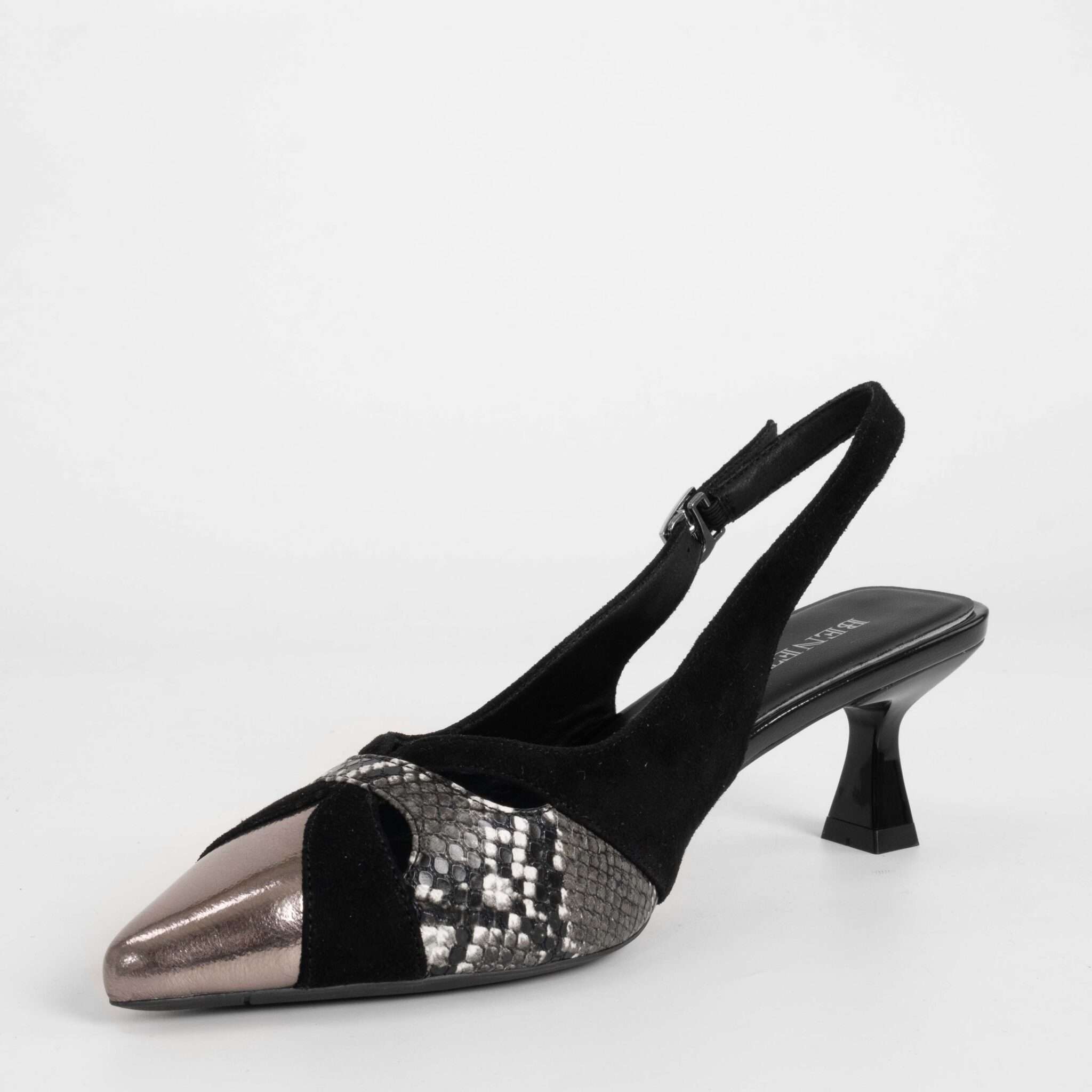 Classic Women high heel pumps with kidskin