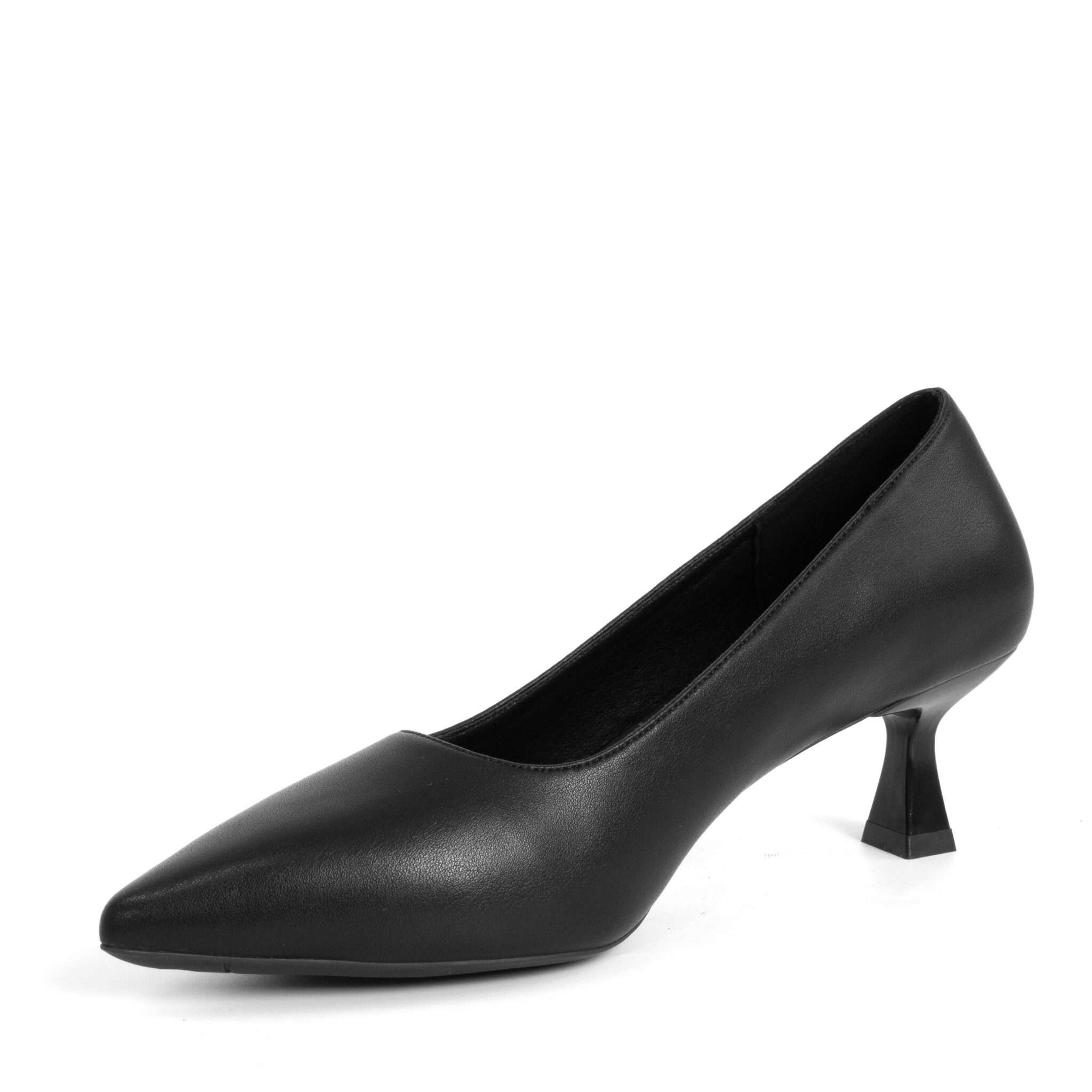 Classy Women high heel pumps with Microfiber leather