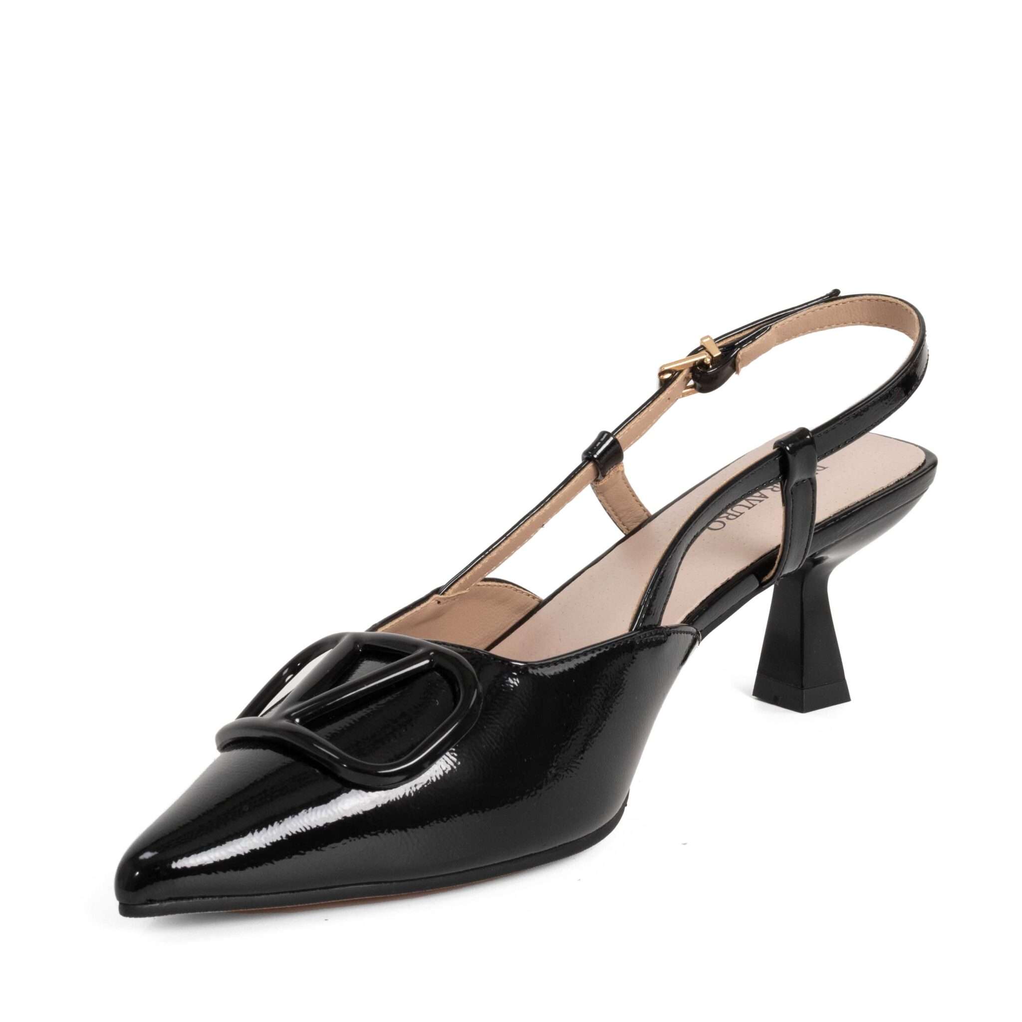 NEW Women high heel pumps with Black Patent leather