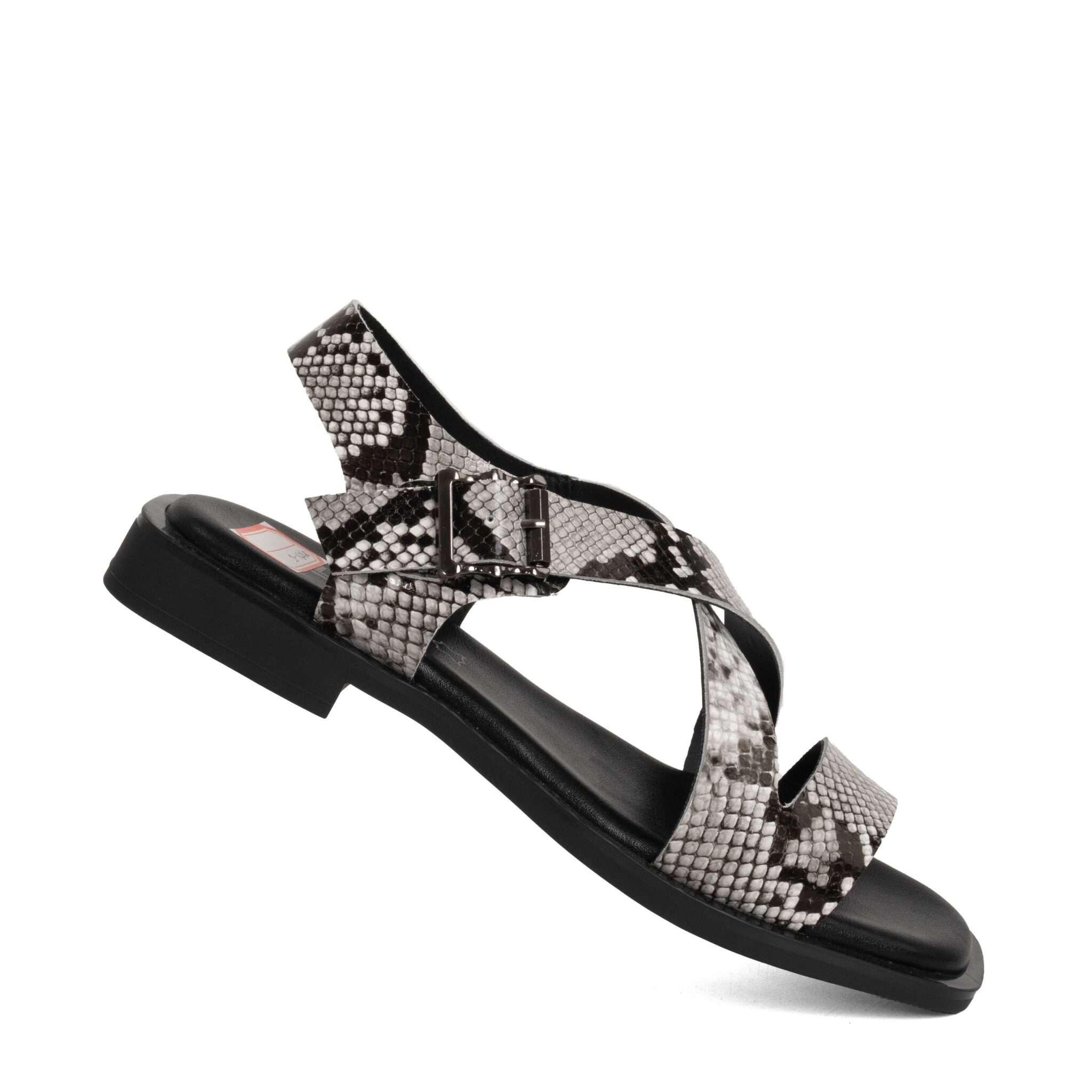 NEW Women sandals with Rock patent microfiber leather