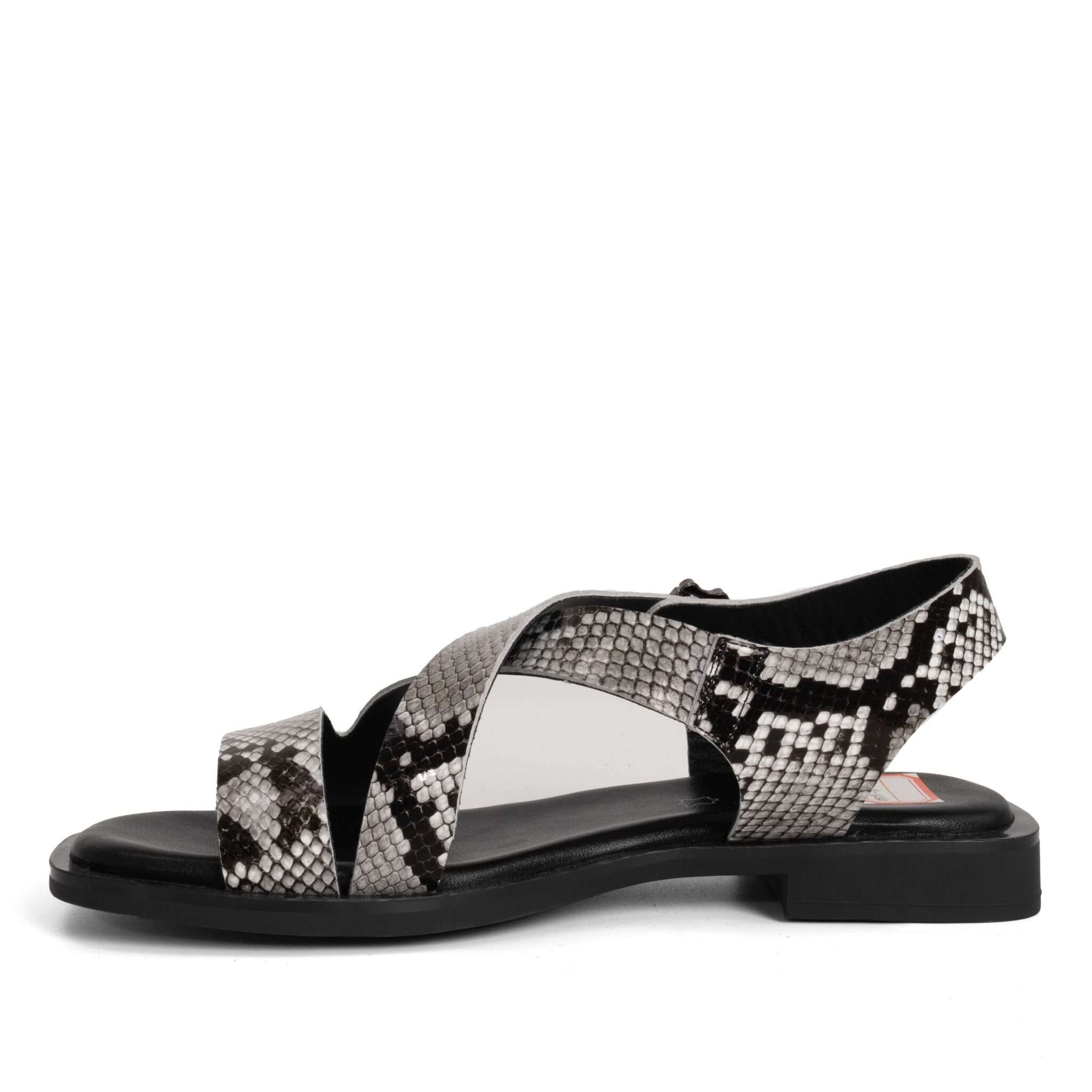 NEW Women sandals with Rock patent microfiber leather