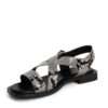 NEW Women sandals with Rock patent microfiber leather