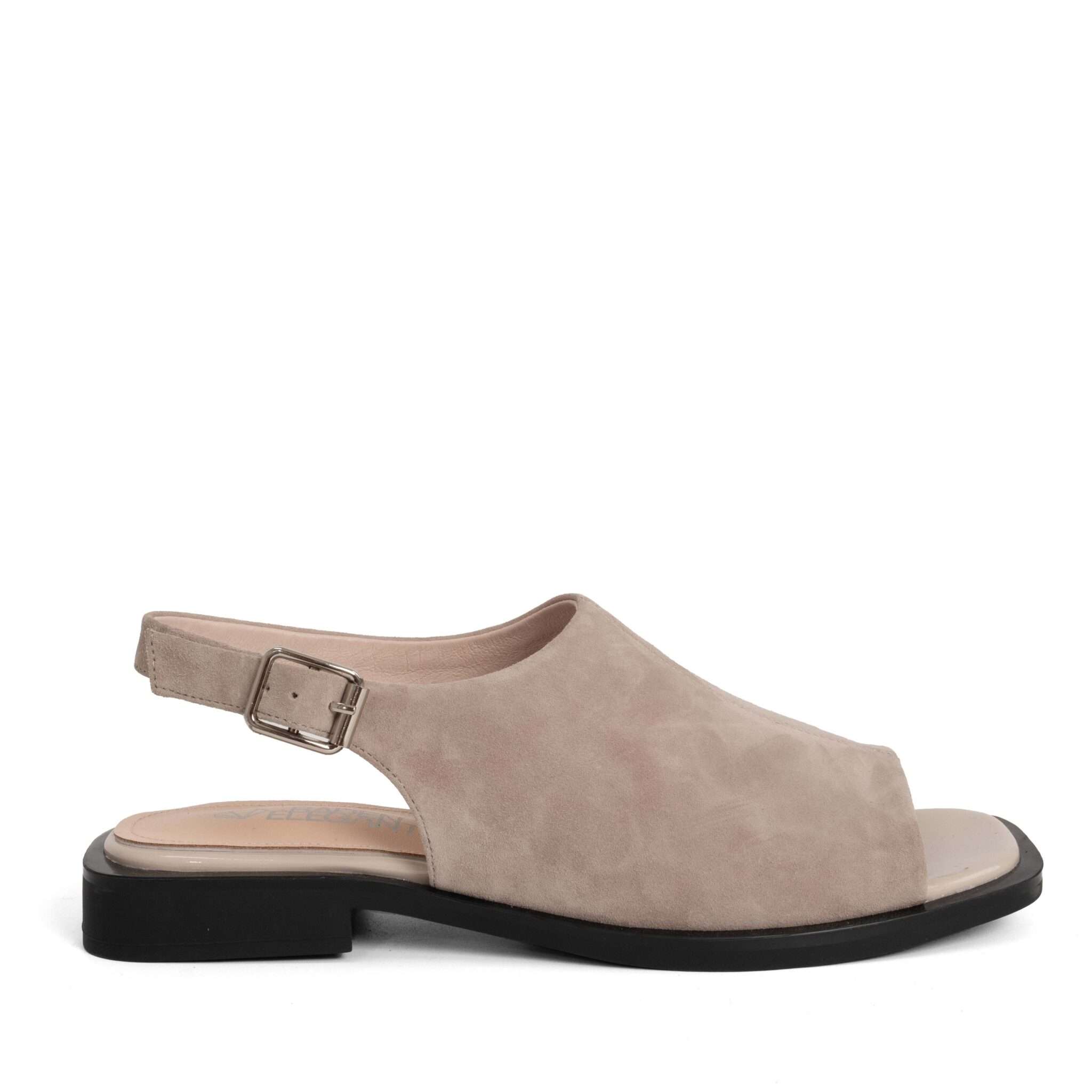 NEW Women sandals with grey kidskin