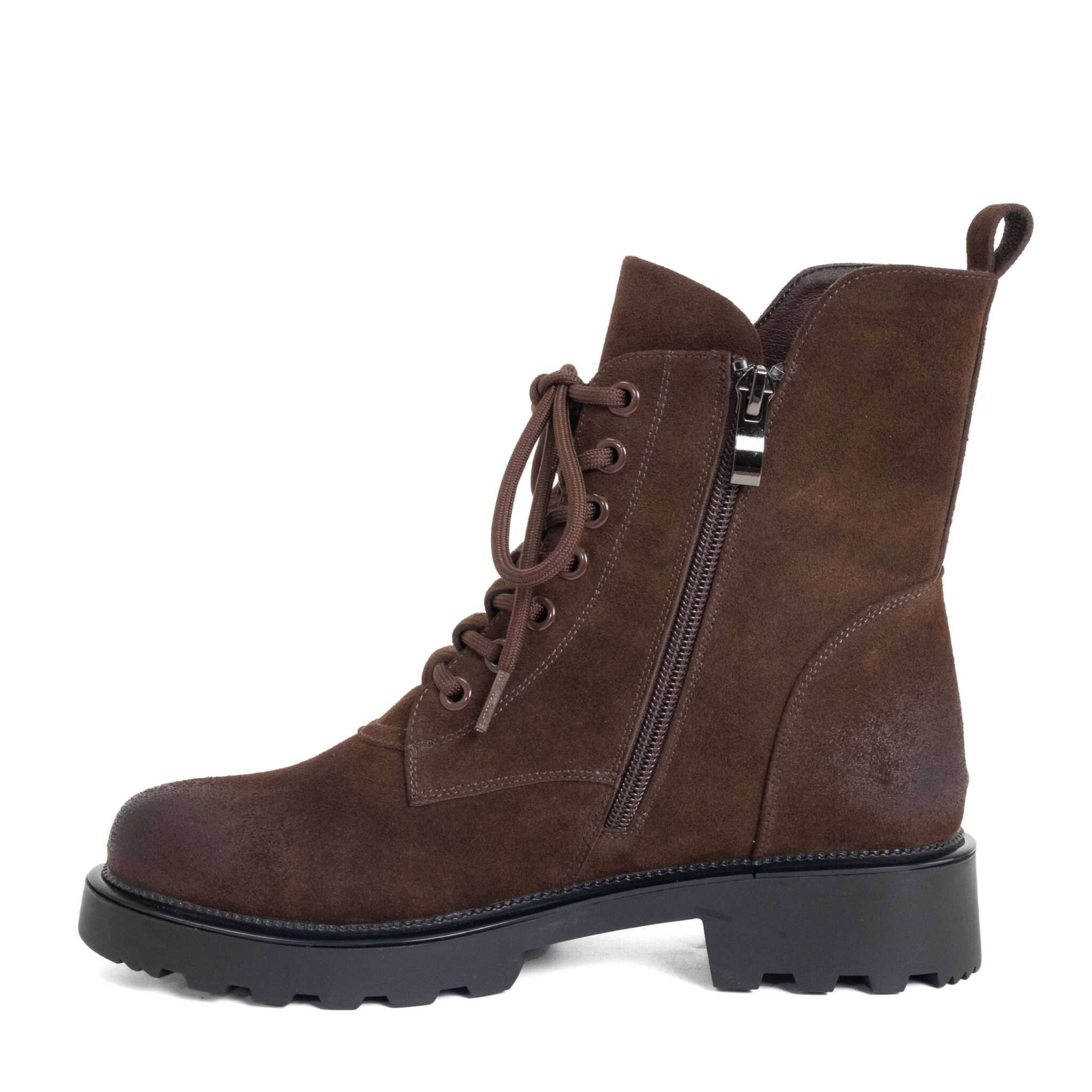 New release women work boots with cow suede