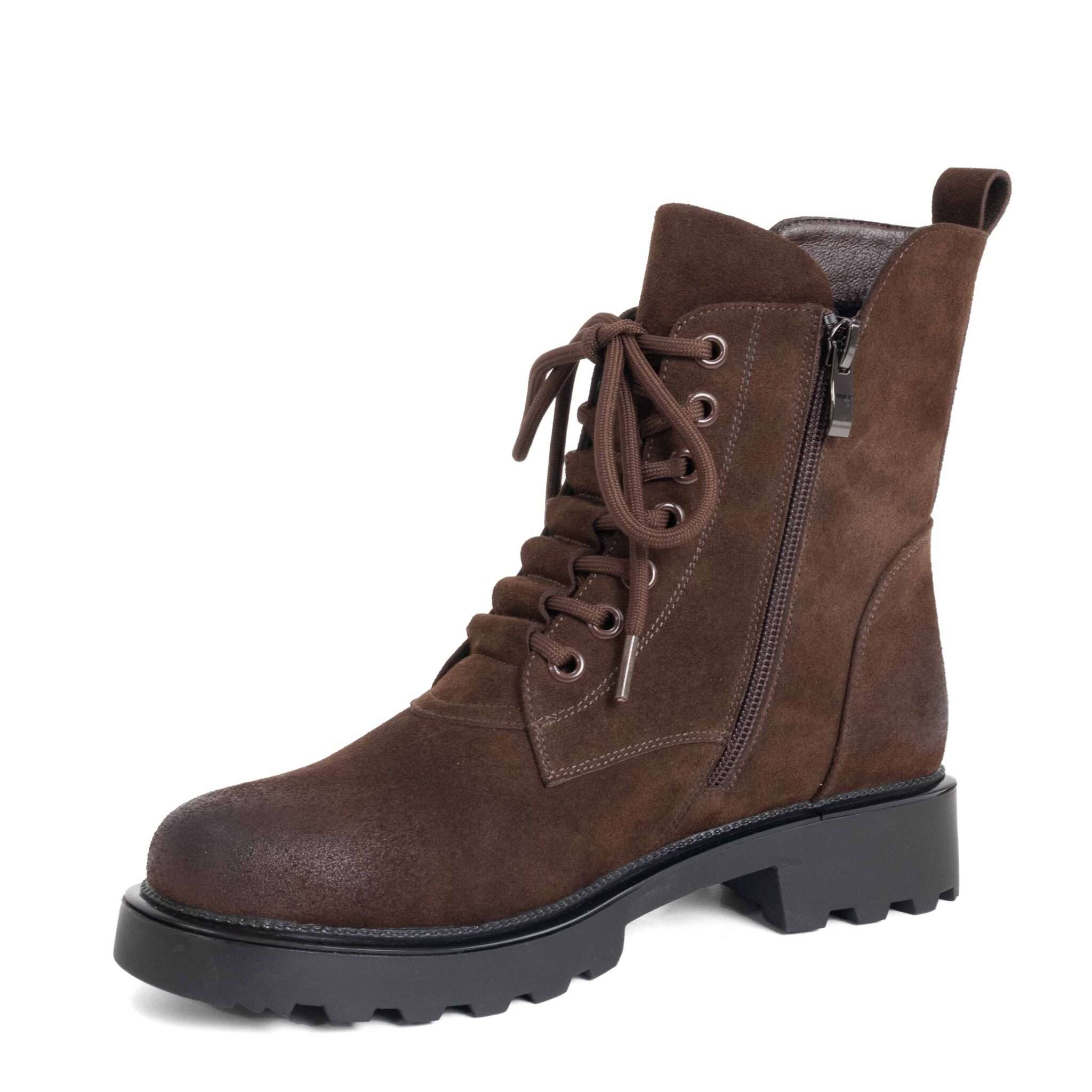 New release women work boots with cow suede