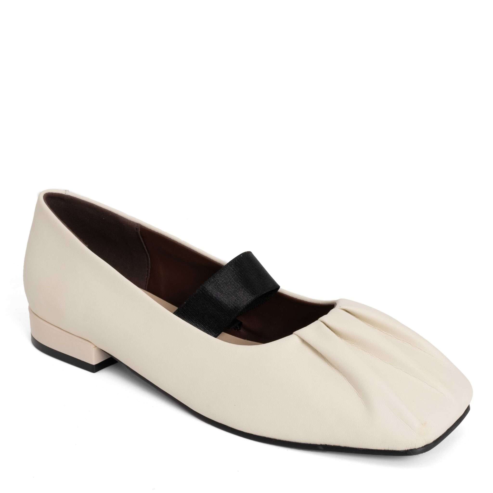 NEW Women pumps with Beige PU leather