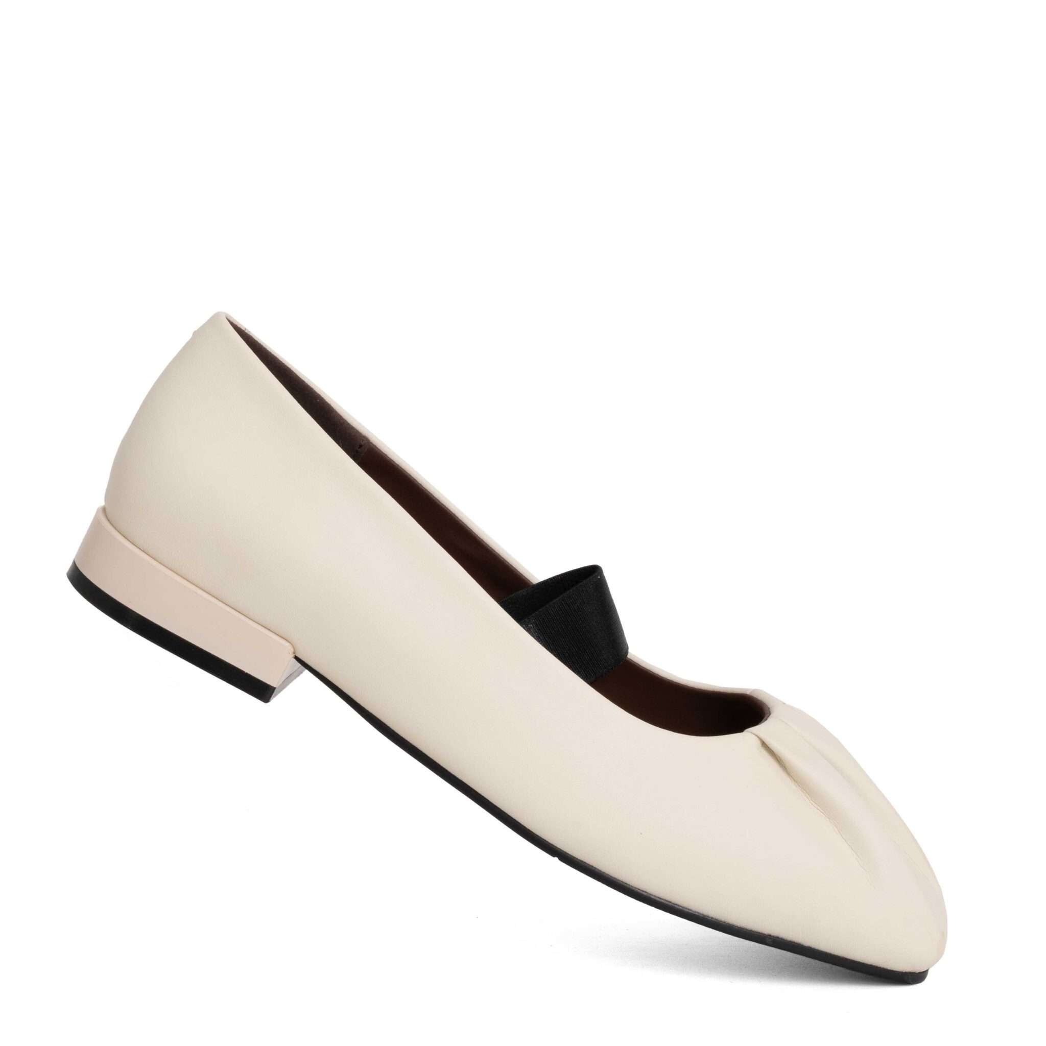 NEW Women pumps with Beige PU leather