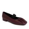 NEW Women pumps with burgundy PU leather