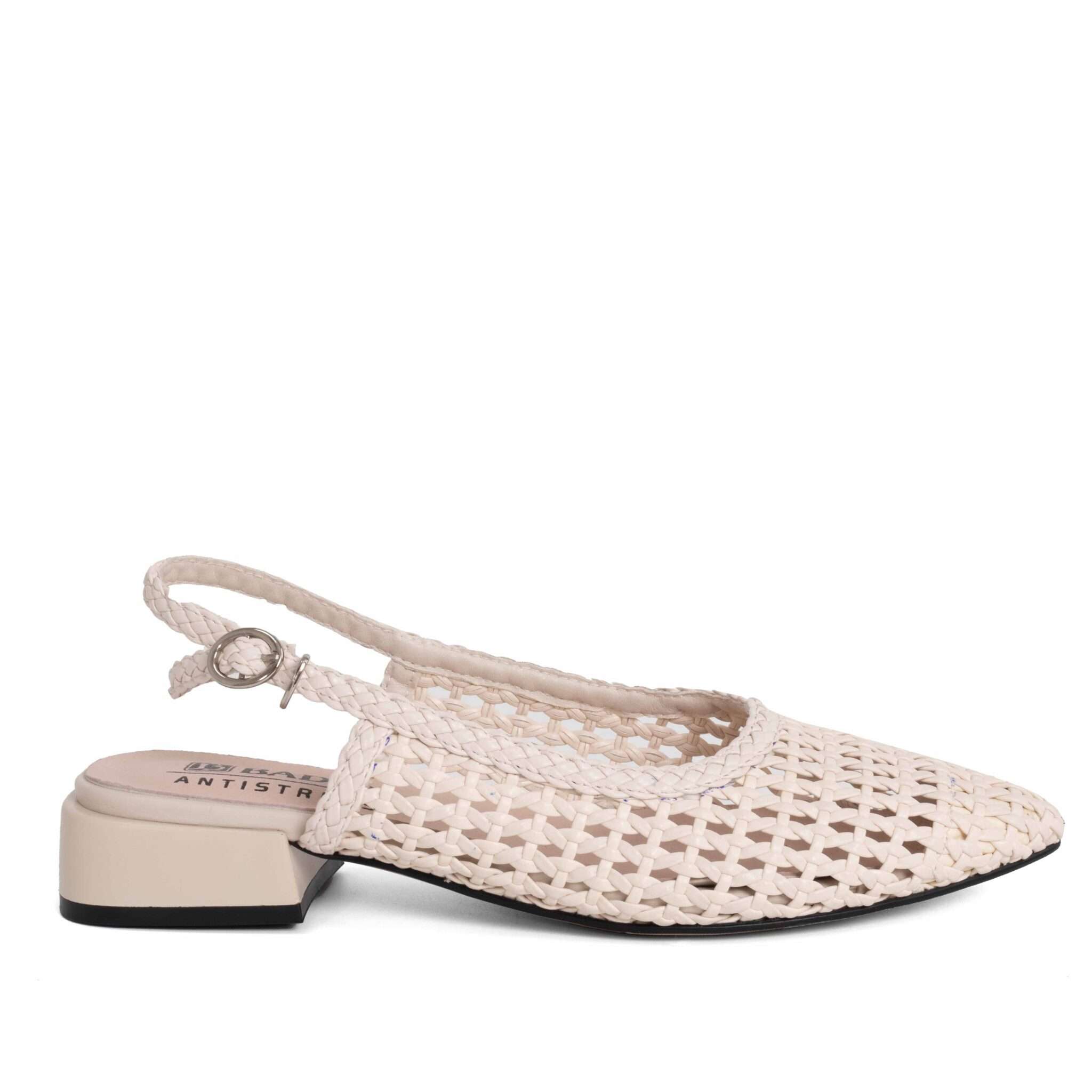 NEW Women pumps with Beige Knit