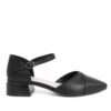 NEW Women pumps with Black microfiber leather