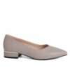 NEW Women pumps with Apricot microfiber leather