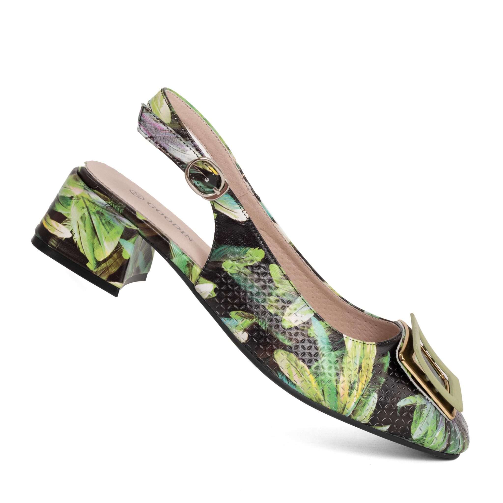 NEW Women pumps with Flower cashmere