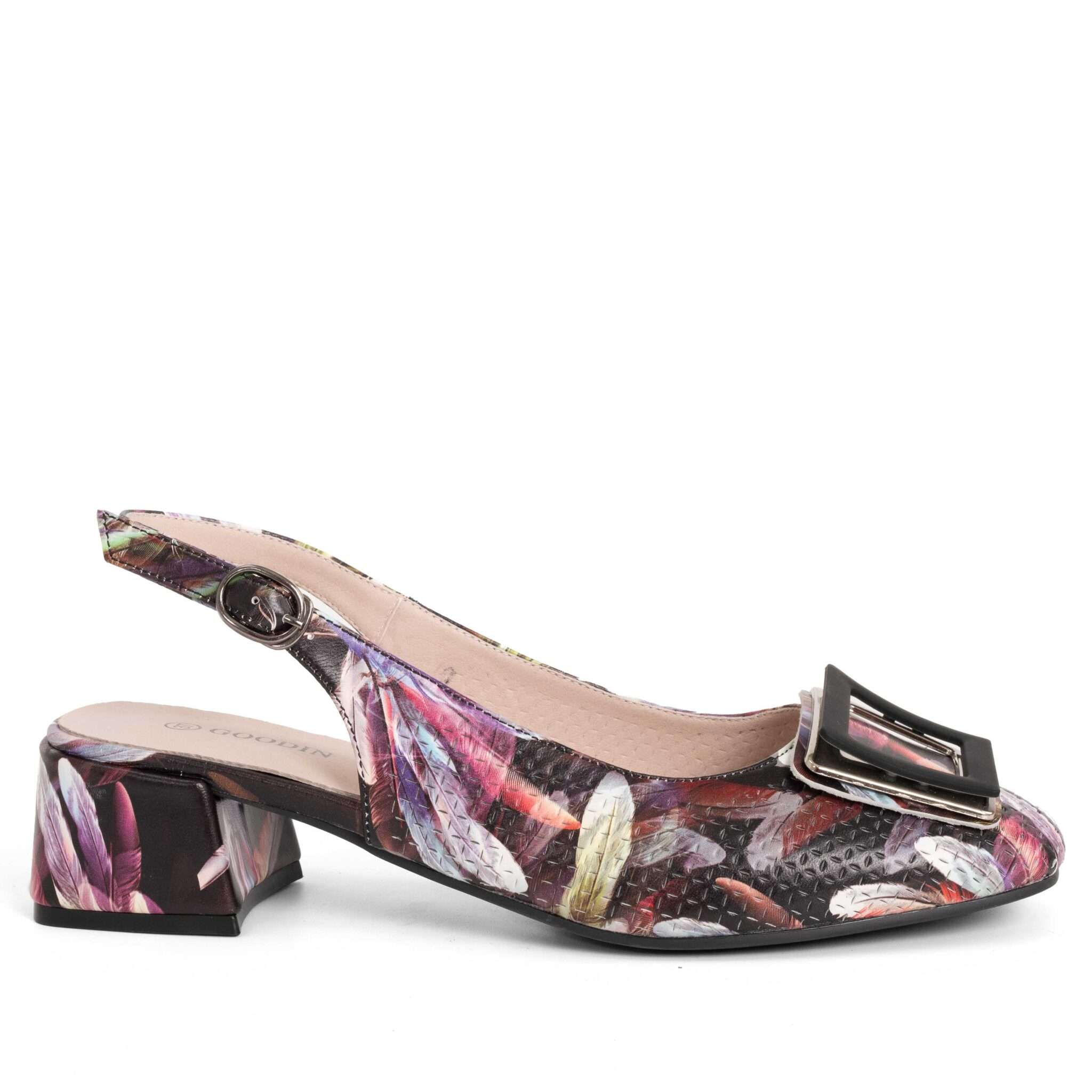 NEW Women pumps with Flower cashmere