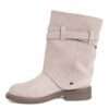 NEW Women work boots with Grey Cow suede