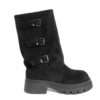 NEW Women work boots with Black microfiber