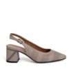 NEW Women pumps with Apricot microfiber leather