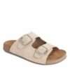 NEW Release Women sandals and slippers with Beige cow suede
